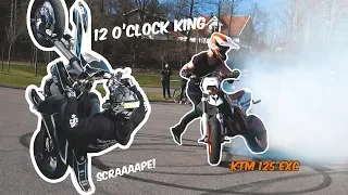 SUPERMOTO: 100 bikes in TRAFFIC | NTK MOTOVLOG