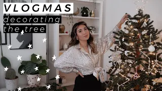 Putting Up The Christmas Tree & Small Business Decorations | VLOGMAS 2020