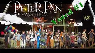 Peter Pan Broadway Musical Version Full Show Male Lead Middle School with Real Flying 2022 in 4K UHD