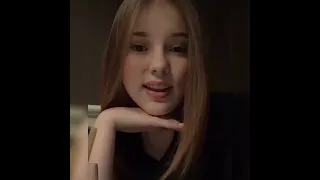 Daneliya Tuleshova.  From a video on her Instagram story