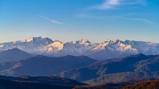 Адыгея. Горы. Весна 2024. Таймлапс. Adygea. Mountains. Spring 2024. Timelapse.