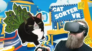 FIXING UP THESE MONSTER KITTIES | Cat Sorter VR (Oculus Rift)