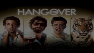 The Hangover Filming Locations in Las Vegas Bradley Cooper, Ed Helms, Zack Galifianakis