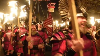 Up Helly Aa 2023. The Shetland Viking Fire Festival