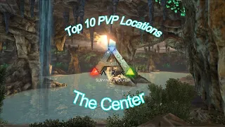 Top 10 The Center PVP Base locations! and Give Away! Ark Survival Evolved 2023