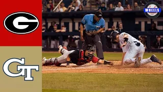 #15 Georgia vs #18 Georgia Tech Highlights (Crazy Game!) | 2022 College Baseball Highlights