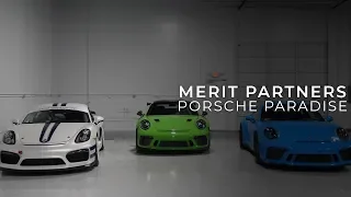 Checking Out The Merit Partners Facility "Porsche Paradise"