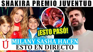 TRIUNFO TOTAL de Shakira HUMILLA a Piqué en Premios Juventud junto a Milan y Sasha: ESTO PASÓ