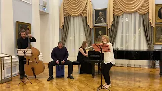 Карелия quARTet - К. Боллинг "Сюита для флейты и фортепиано" 2 часть