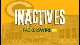 Packers inactives Who's in who's out for Week 15 vs  Panthers