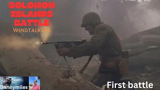 Windtalkers Solomon island battle "reaction"