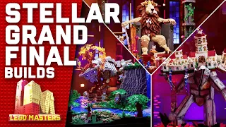 Incredible 28-HOUR grand finale builds leave Brickman speechless | Lego Masters Australia