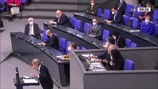 Bundestag 11.02.2021 Regierungserklärung zur Bewältigung der COVID 19 Pandemie  * Alice Weidel AfD