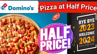 🍕Pizza at Half Price 🍕ll dominos coupon code today l domino's pizza offer l dominos coupon code