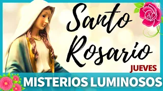 🌷SANTO ROSARIO DE HOY🌹MISTERIOS LUMINOSOS🌷🌹