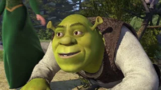 Shrek but everytime someone blinks it gets faster