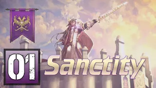 SANCTITY | MANA SALEESIA LP Part 1 | Brigandine Legend of Runersia Gameplay Walkthrough