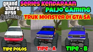 Kendaraan Truk Monster Yang Terdapat Didalam Game GTA San Andreas - Paijo Gaming