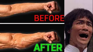 How to grow STRONG FOREARMS ( BRUCE LEE used these exercices )