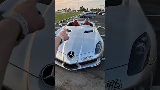 Name a better moment! 🤩☀️ @AdelsGarage SLR Stirling Moss!