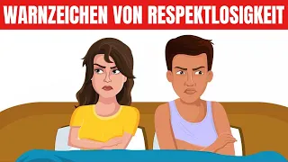 So spürst du, dass der Respekt zueinander verloren gegangen ist!