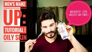 Men's Makeup Tutorial For Oilyskin | Easy|Hindi | | Indian Skin |