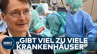 KRANKENHAUSREFORM: SPD-Gesundheitsminister Karl Lauterbach verteidigt sich gegen Kritik