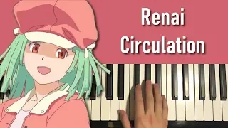 Renai Circulation (Piano Tutorial Lesson)