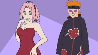 Sakura vs Pain Fight (Naruto Parody)