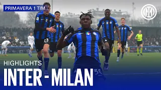 INTER 1-0 MILAN | U19 HIGHLIGHTS | CAMPIONATO PRIMAVERA 1 TIM 22/23 ⚽⚫🔵