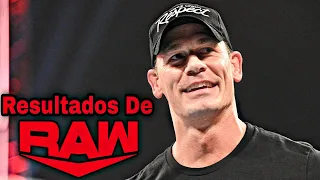 RESULTADOS De RAW 27 De Junio De 2022: John Cena Ha Regresado