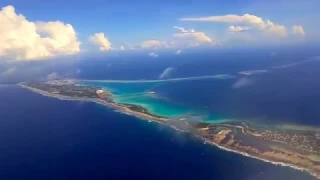 Gan Island, Maldives -  On board Sri Lankan Airlines