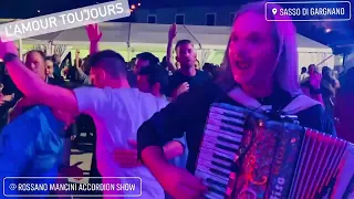 L’Amour Toujours (Gigi D’Agostino) Rossano Mancini Fisarmonica Dance - Festa D’Agosto a Sasso (BS)