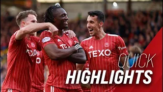 Quick Highlights | Aberdeen 4-1 Kilmarnock