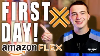 My First Day Doing Amazon Flex! (Amazon Fresh Block)