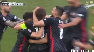 Francuska vs Hrvatska 0 - 1 | Luka Modrić gol | Saša Lugonjić (Nova TV)