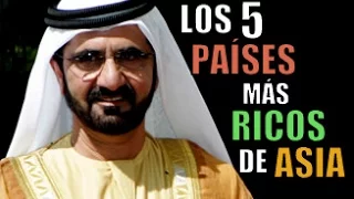 LOS 5 PAÍSES MÁS RICOS DE ASIA