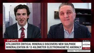 Inside The Boardroom: Stillwater Critical Minerals Discovers New Sulphide Mineralization