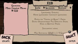 Установка "External item descriptions" и смена языка на русский [The Binding of Isaac: Repentance]