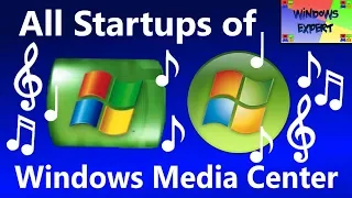 ALL STARTUPS OF WINDOWS MEDIA CENTER (2002-2015)