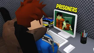 I Worked At BLOXBURG PRISON.. CAMERAS Caught Prisoners Escape! (Roblox)