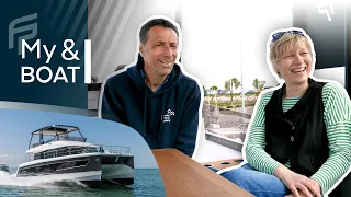 Our first Fountaine Pajot MY5 power catamaran / MyBoatAndI - OpenDays#1