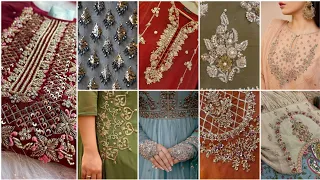 Zardosi Work Kurti Designs||Embroidery Dress Desings||Thread Work Kurti Designs