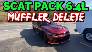 2020 Dodge Charger Scat Pack 6.4L HEMI DUAL EXHAUST w/ MID MUFFLER DELETE!