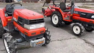 Kubota GL221 & GL25 🚜 Ціна міні тракторів у VRM-Техніка