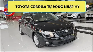 Toyota Corolla số tự động nhập Mỹ giá chỉ 2xx, xe đẹp nguyên bản, Zin cả xe #toyota #altis #otocu