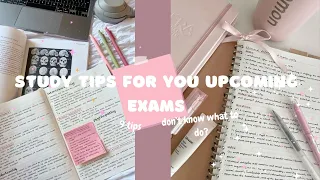 Study tips for your upcoming EXAMS | 9 Tips | Cxrn