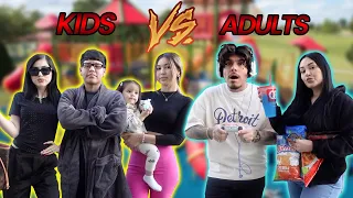 KIDS Turn Into ADULTS & PARENTS Turn Into KIDS! CHALLENGE 😂 HILARIOUS!