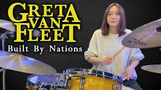 Greta Van Fleet - Built By Nations ドラム 叩いてみた  / Drum cover / リクエスト曲