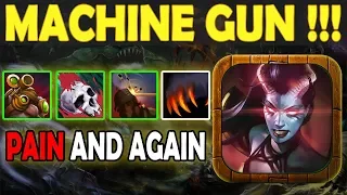 Machine Gun with Overpower QOP [Full Passive] Ability Draft Dota 2